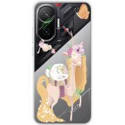 Прозорий чохол BoxFace Poco F7 Uni Blonde