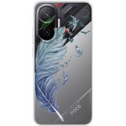 Прозорий чохол BoxFace Poco F7 Feather