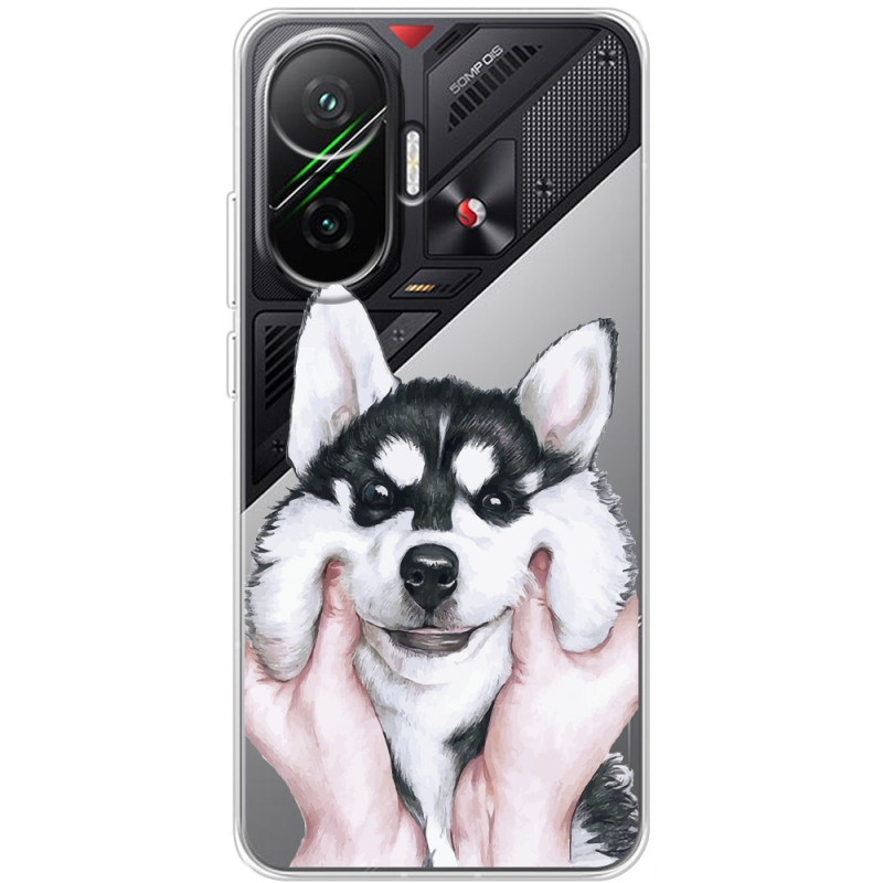 Прозорий чохол BoxFace Poco F7 Husky