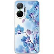 Чохол зі стразами Poco F7 Orchids