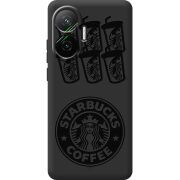 Чорний чохол BoxFace Poco F7 Black Coffee