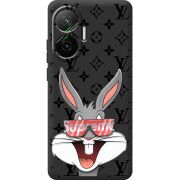 Чорний чохол BoxFace Poco F7 looney bunny