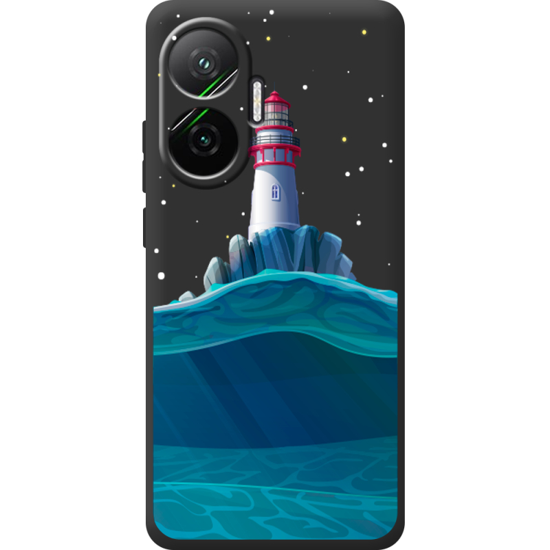 Чорний чохол BoxFace Poco F7 Lighthouse