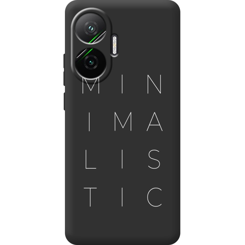 Чорний чохол BoxFace Poco F7 Minimalistic