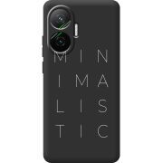 Чорний чохол BoxFace Poco F7 Minimalistic