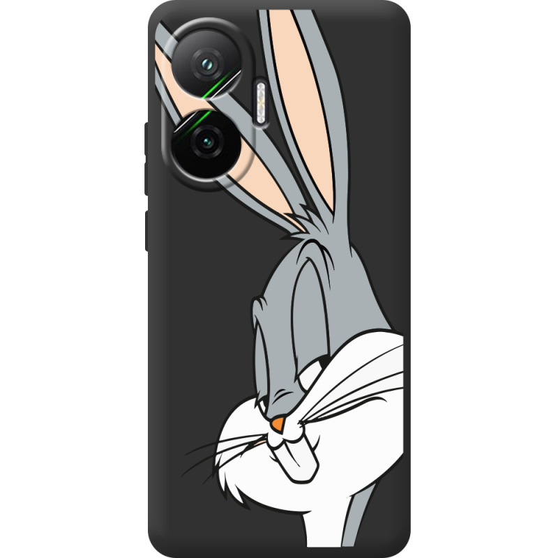 Чорний чохол BoxFace Poco F7 Lucky Rabbit