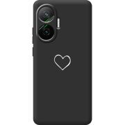 Чорний чохол BoxFace Poco F7 My Heart