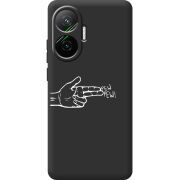 Чорний чохол BoxFace Poco F7 Pew Pew