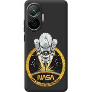 Чорний чохол BoxFace Poco F7 NASA Spaceship