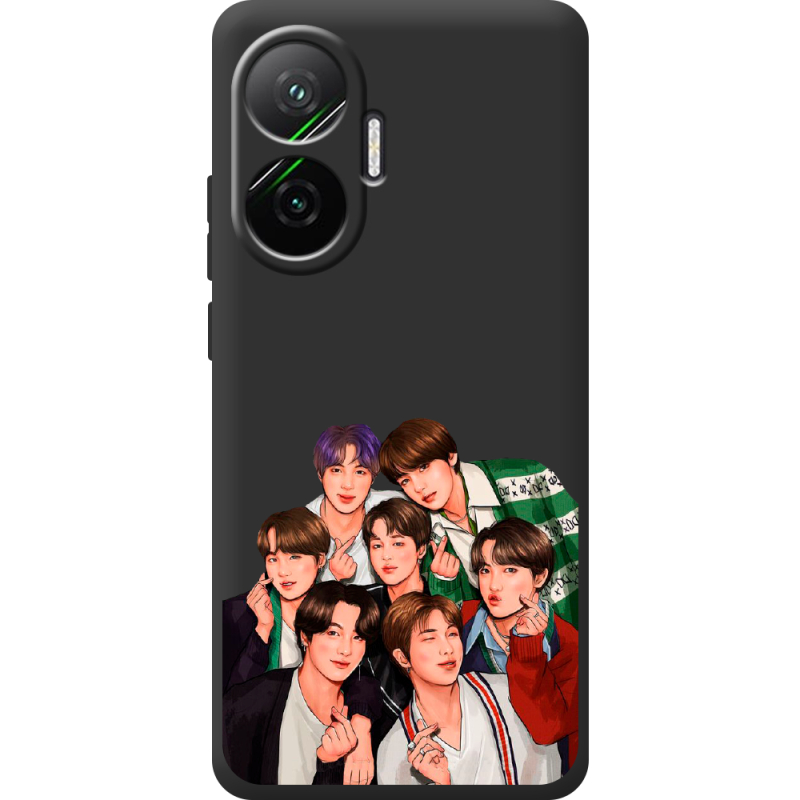 Чорний чохол BoxFace Poco F7 BTS