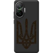 Чорний чохол BoxFace Poco F7 Ukrainian Trident