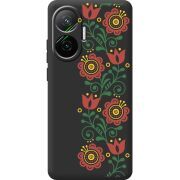 Чорний чохол BoxFace Poco F7 Ethno