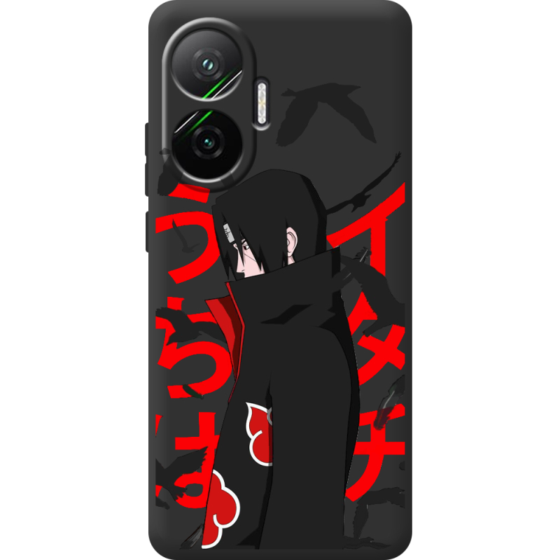 Чорний чохол BoxFace Poco F7 Учиха Итачи