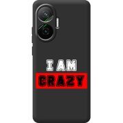 Чорний чохол BoxFace Poco F7 I'm Crazy