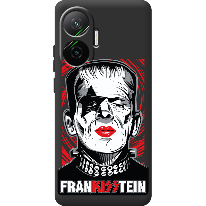 Чорний чохол BoxFace Poco F7 Frankisstein