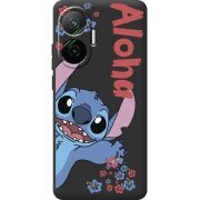 Чорний чохол BoxFace Poco F7 Гавайський гість Stich