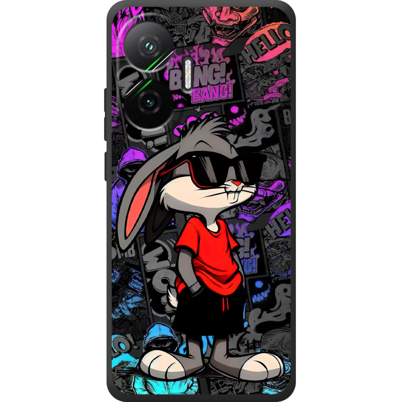 Чорний чохол BoxFace Poco F7 Малий вухань