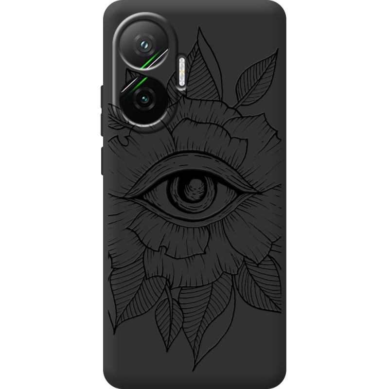 Чорний чохол BoxFace Poco F7 Eye