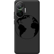 Чорний чохол BoxFace Poco F7 Earth