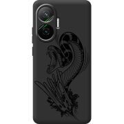 Чорний чохол BoxFace Poco F7 Snake