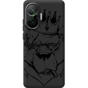 Чорний чохол BoxFace Poco F7 Bear King