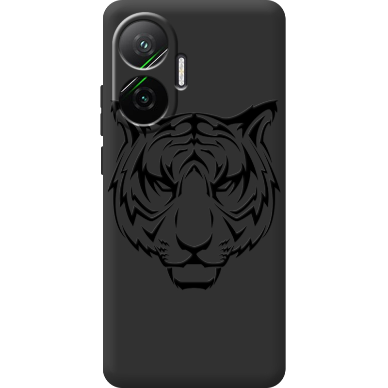 Чорний чохол BoxFace Poco F7 Tiger