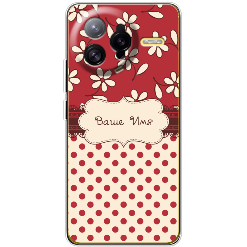 Чохол BoxFace Poco F7 Ultra Именной Polka Dots