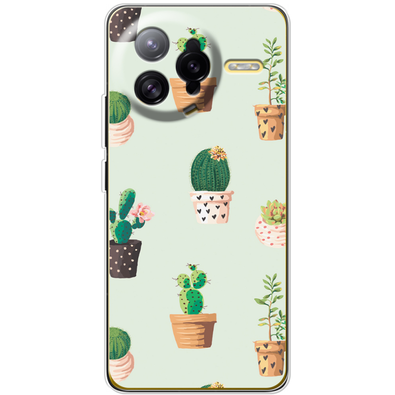 Чохол BoxFace Poco F7 Ultra L-green Cacti