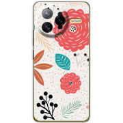 Чохол BoxFace Poco F7 Ultra Line Flowers