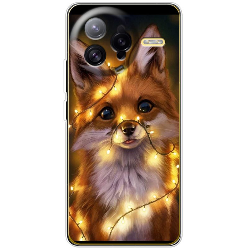 Чохол BoxFace Poco F7 Ultra Різдвяна лисичка
