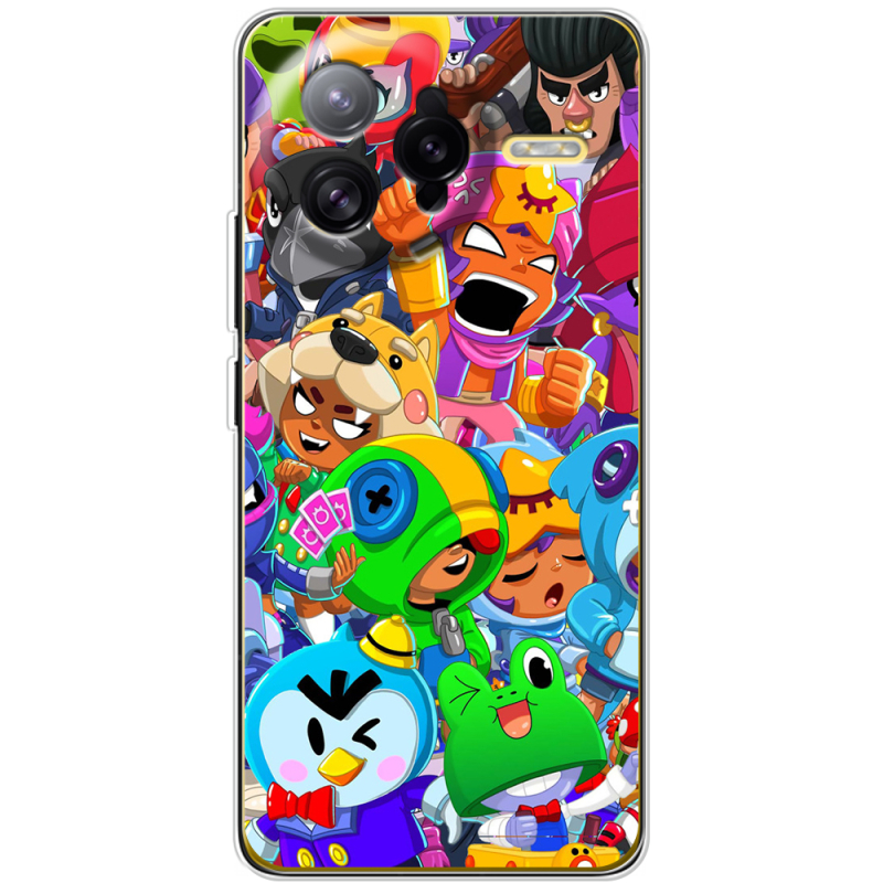 Чохол BoxFace Poco F7 Ultra friends brawl stars