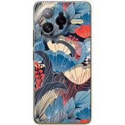 Чохол BoxFace Poco F7 Ultra Blue Herb