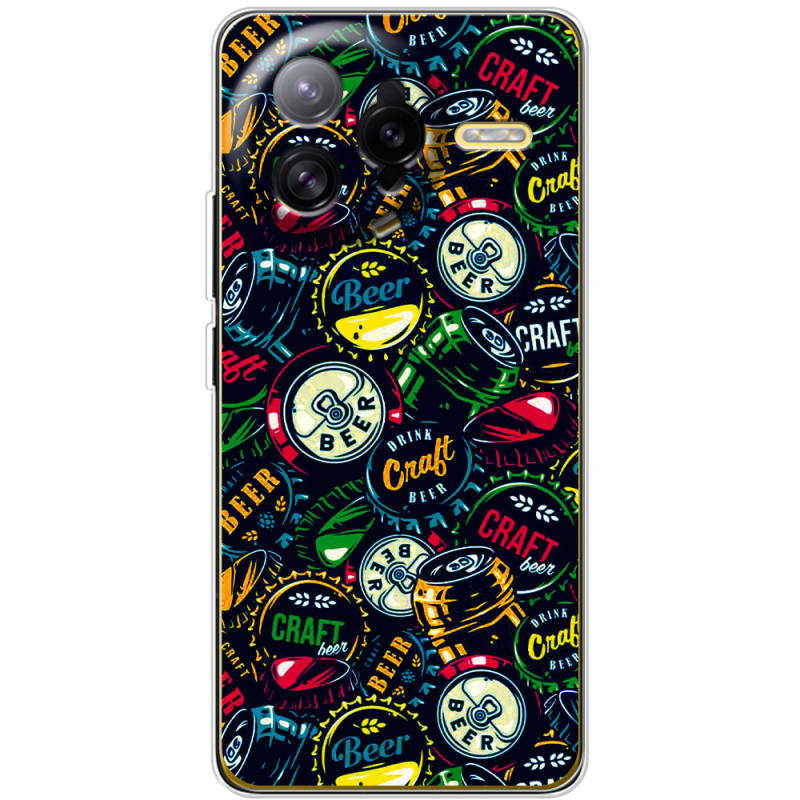 Чохол BoxFace Poco F7 Ultra Bottle Caps