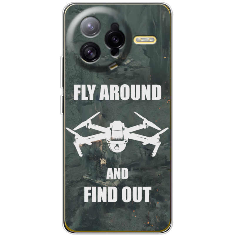 Чохол BoxFace Poco F7 Ultra Дрон Fly Around