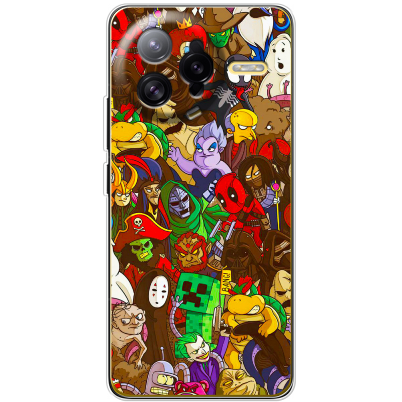 Чохол BoxFace Poco F7 Ultra Злодеи