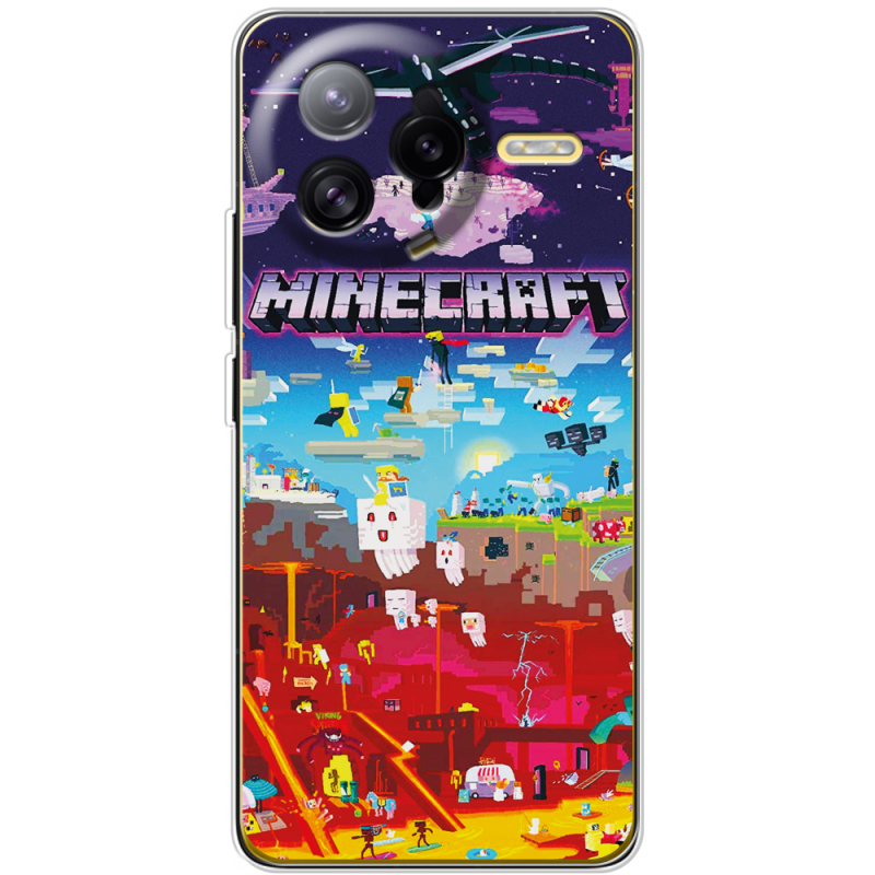 Чохол BoxFace Poco F7 Ultra Minecraft World Beyond