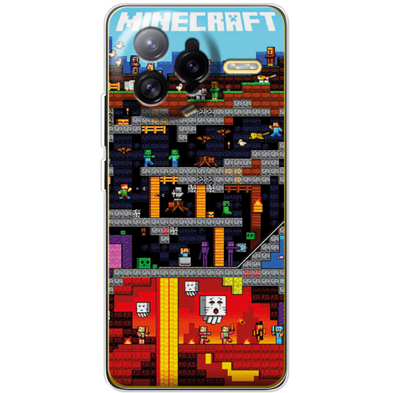 Чохол BoxFace Poco F7 Ultra Minecraft Lode Runner