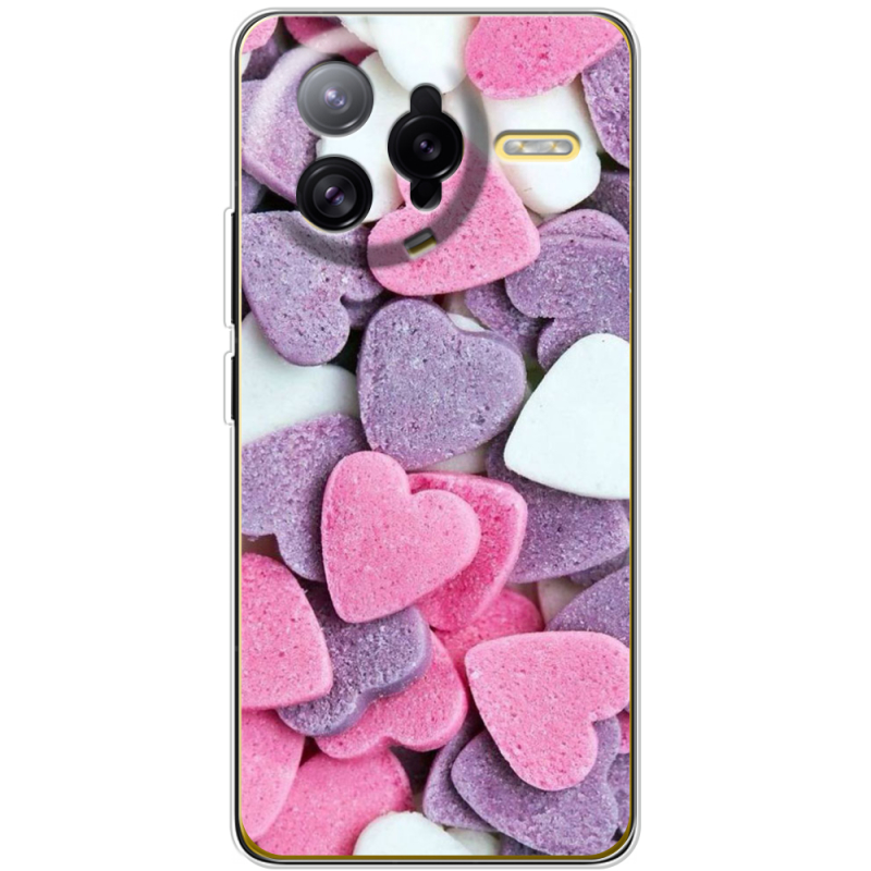 Чохол BoxFace Poco F7 Ultra Сердечки