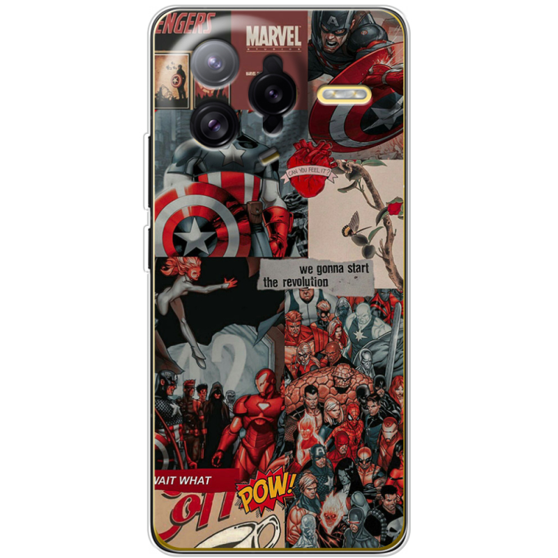 Чохол BoxFace Poco F7 Ultra Marvel Avengers