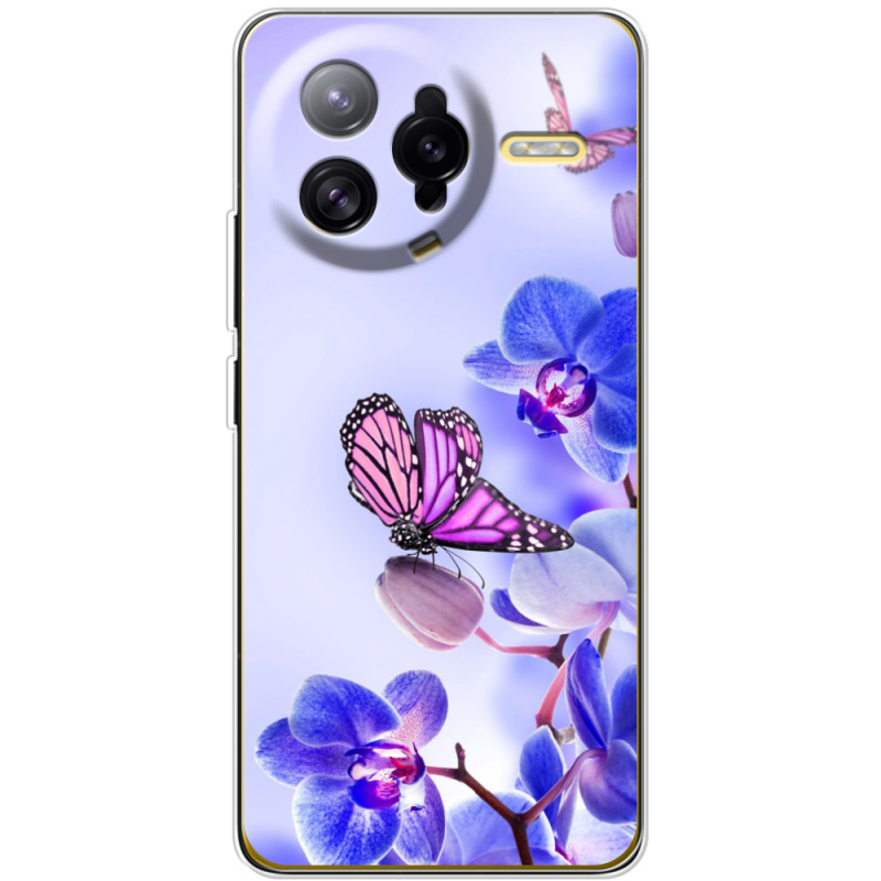 Чохол BoxFace Poco F7 Ultra Orchids and Butterflies