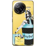 Прозорий чохол BoxFace Poco F7 Ultra City Girl