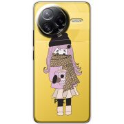 Прозорий чохол BoxFace Poco F7 Ultra Winter Morning Girl