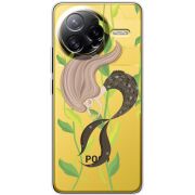 Прозорий чохол BoxFace Poco F7 Ultra Cute Mermaid