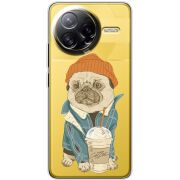 Прозорий чохол BoxFace Poco F7 Ultra Dog Coffeeman