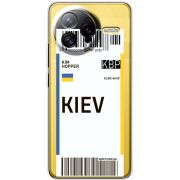 Прозорий чохол BoxFace Poco F7 Ultra Ticket Kiev