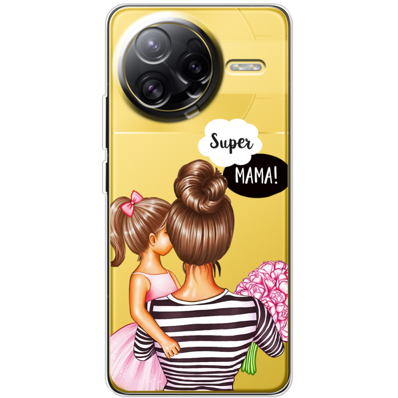 Прозорий чохол BoxFace Poco F7 Ultra Super Mama and Daughter