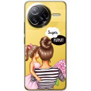 Прозорий чохол BoxFace Poco F7 Ultra Super Mama and Daughter