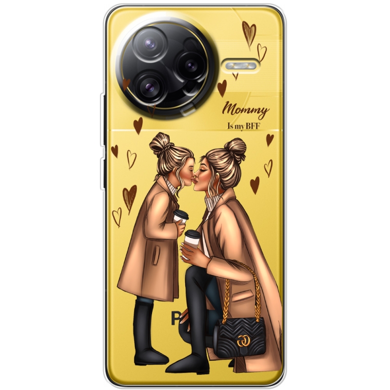 Прозорий чохол BoxFace Poco F7 Ultra Mommy Is My BFF