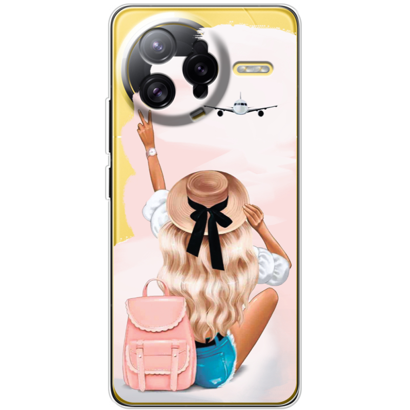 Прозорий чохол BoxFace Poco F7 Ultra Travel Girl