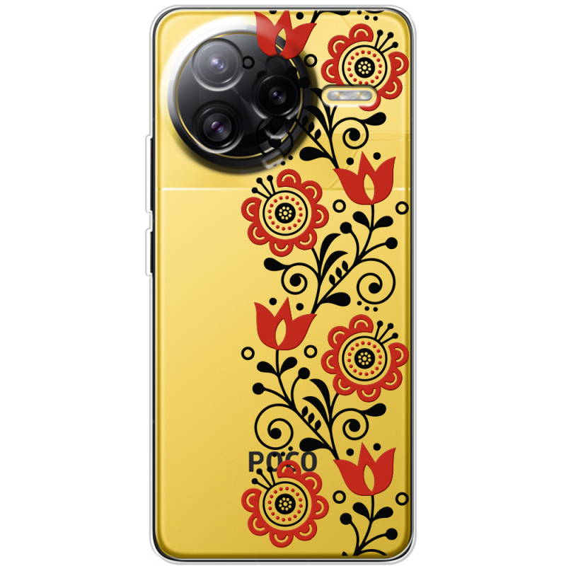 Прозорий чохол BoxFace Poco F7 Ultra Ethno Ornament